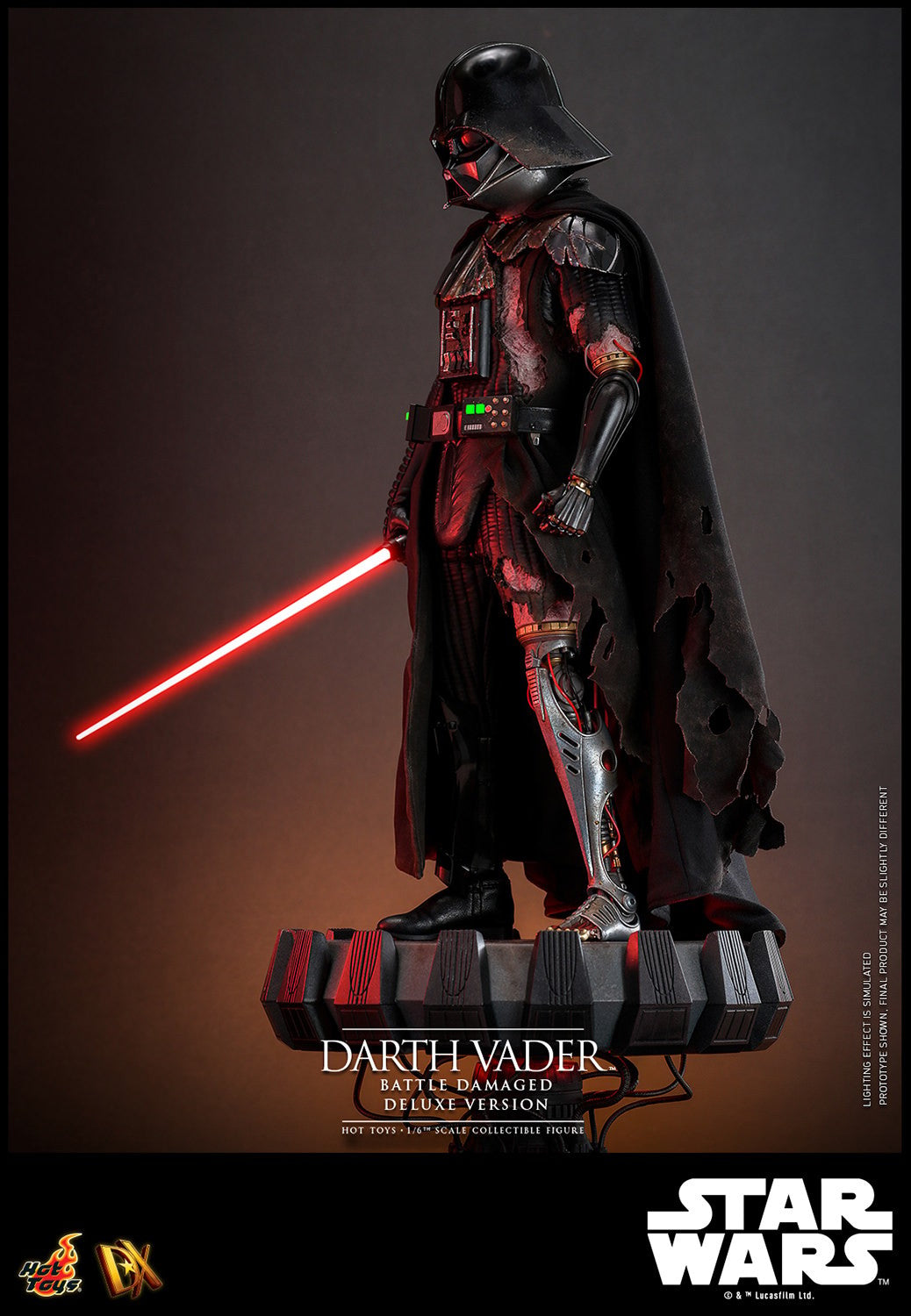Darth Vader (Battle Damaged) Star Wars Sixth Scale Figure