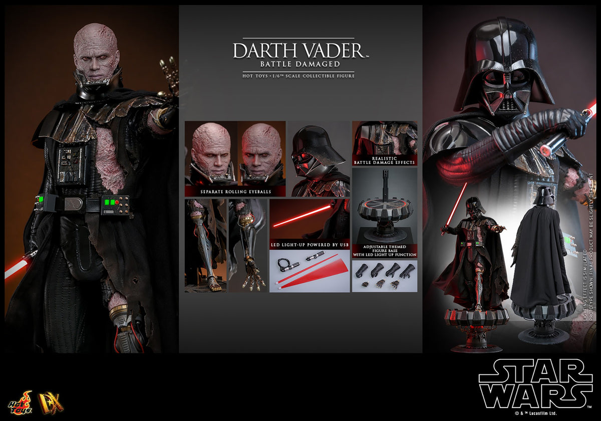 Darth Vader (Battle Damaged) Star Wars Sixth Scale Figure