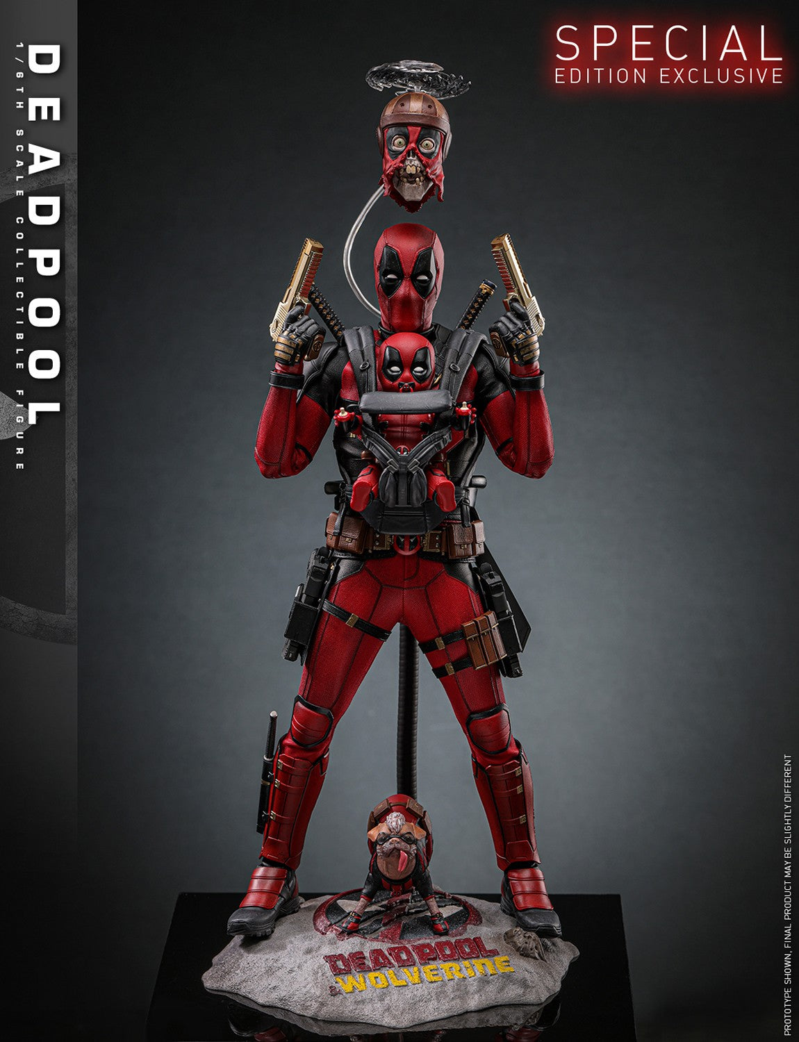 Deadpool Marvel Sixth Scale Figure