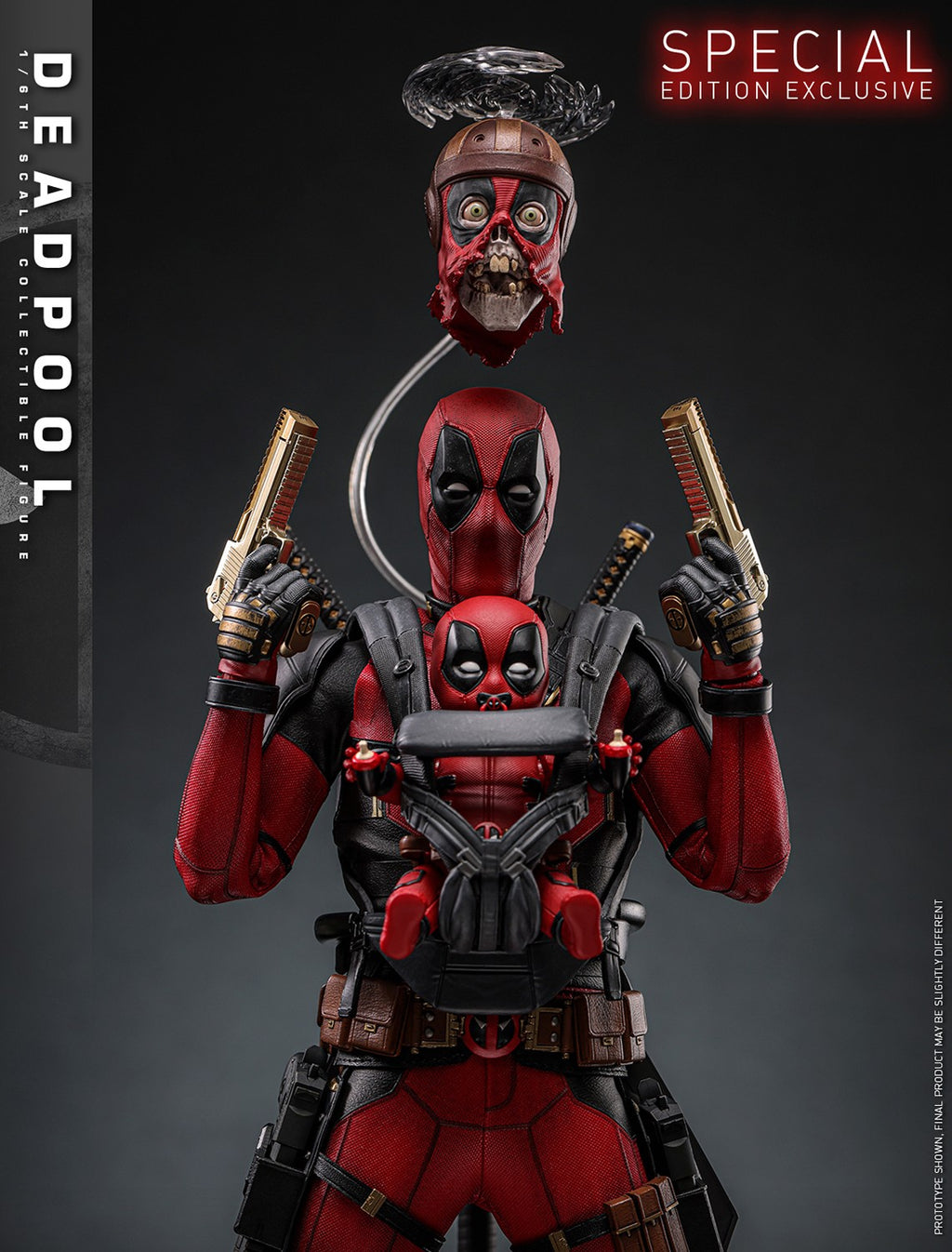 Deadpool Marvel Sixth Scale Figure