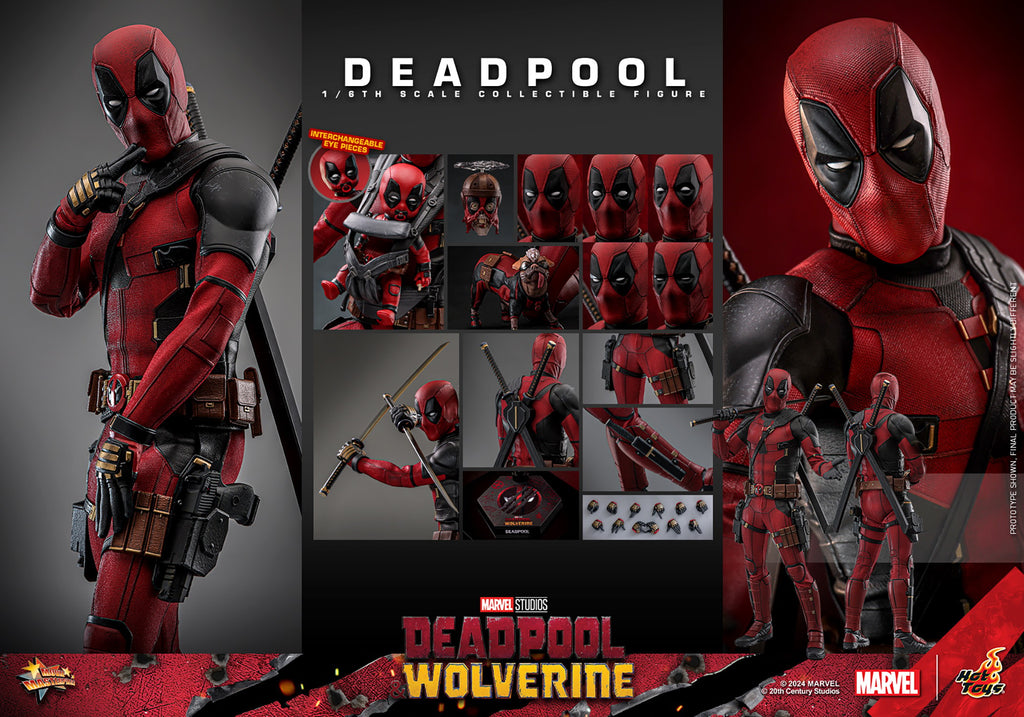 Deadpool Marvel Sixth Scale Figure