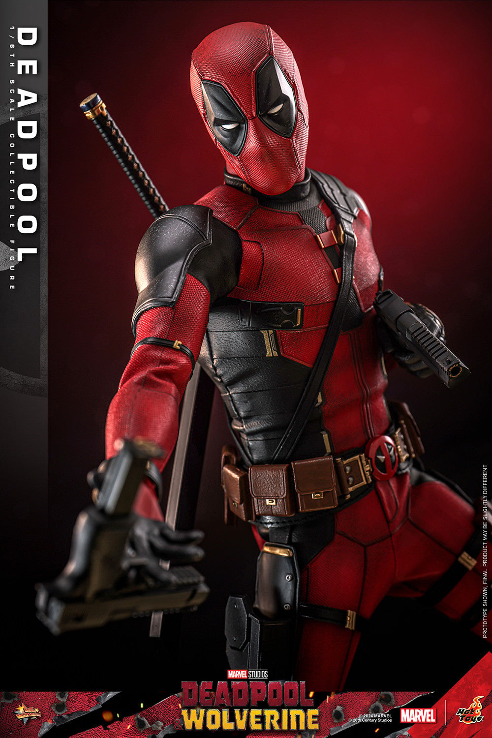Deadpool Marvel Sixth Scale Figure