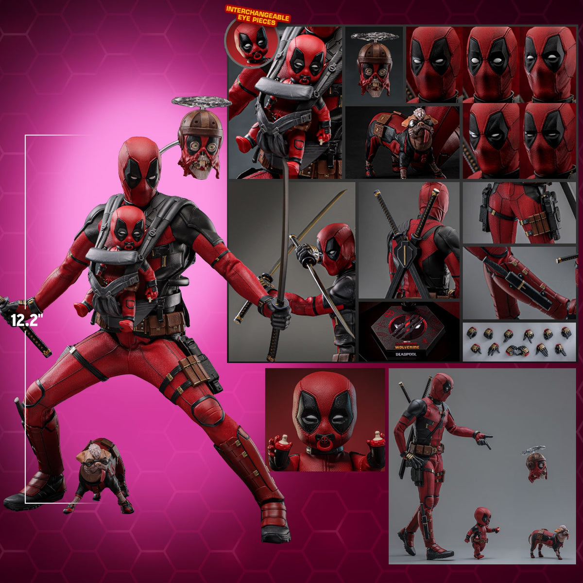 Deadpool Marvel Sixth Scale Figure