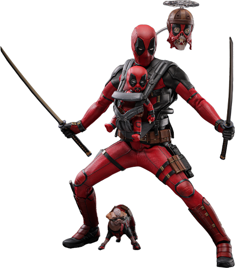 Deadpool Marvel Sixth Scale Figure