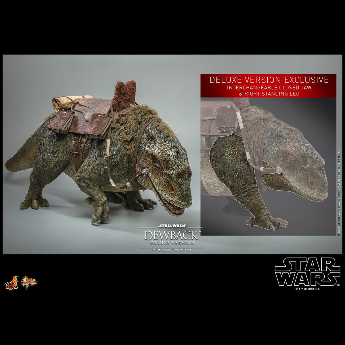 Sandtrooper Sergeant and Dewback Star Wars Sixth Scale Figure Set