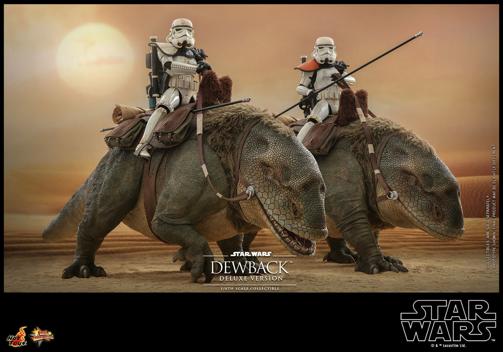 Sandtrooper Sergeant and Dewback Star Wars Sixth Scale Figure Set