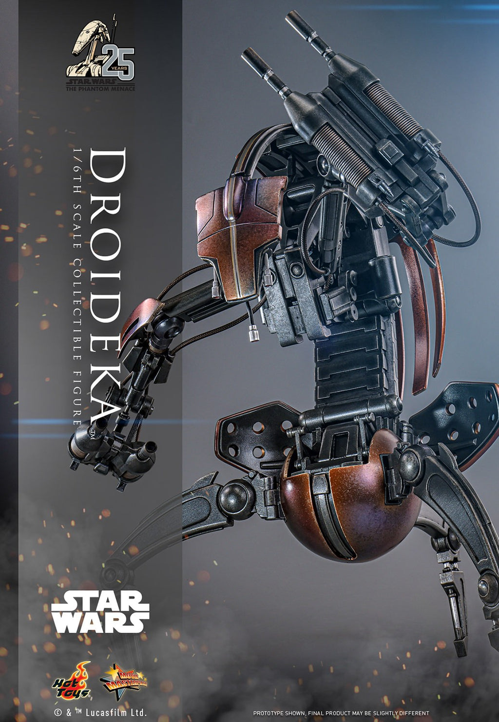 Droideka Star Wars Sixth Scale Figure