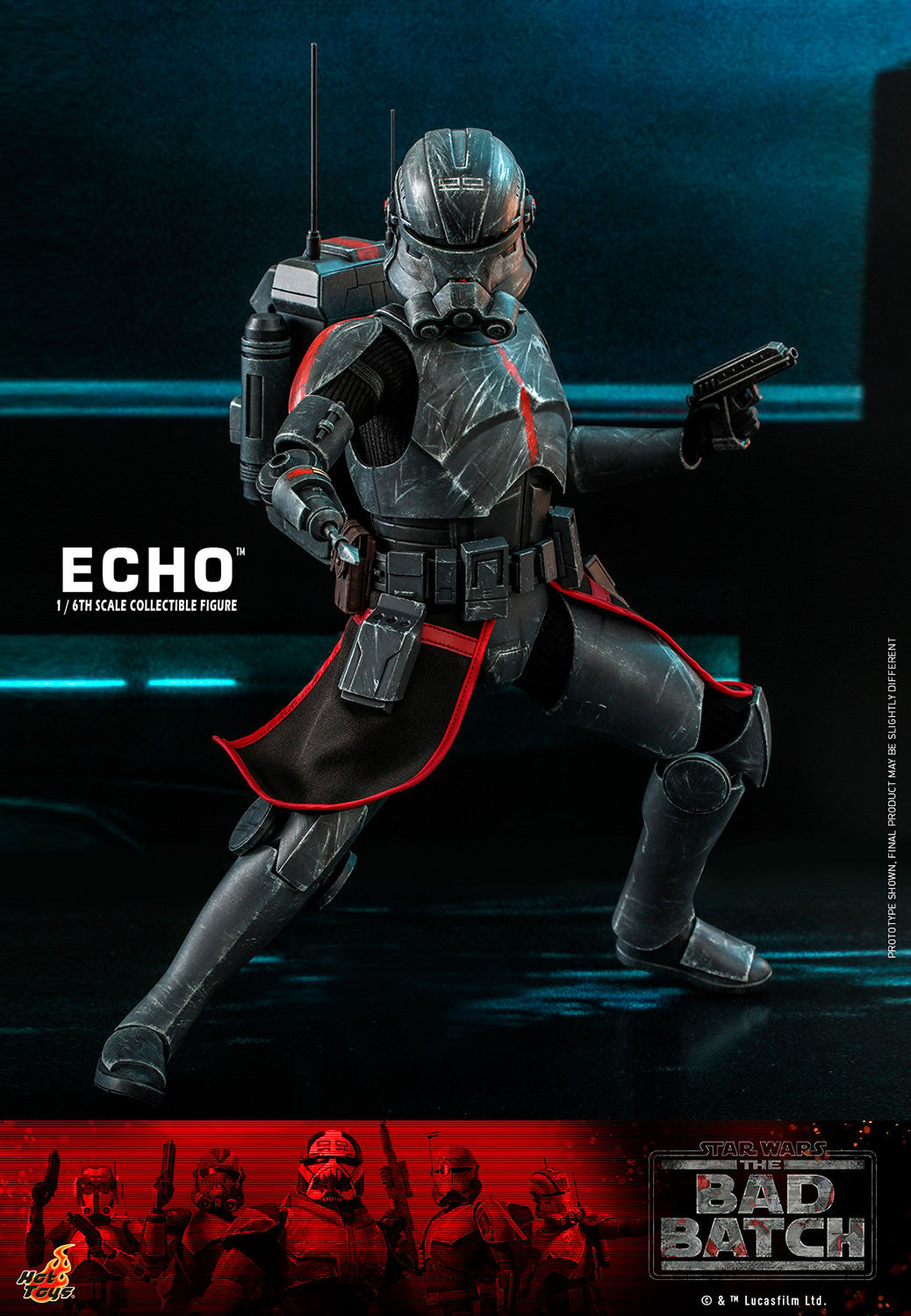 Echo Star Wars Sixth Scale Figure Set