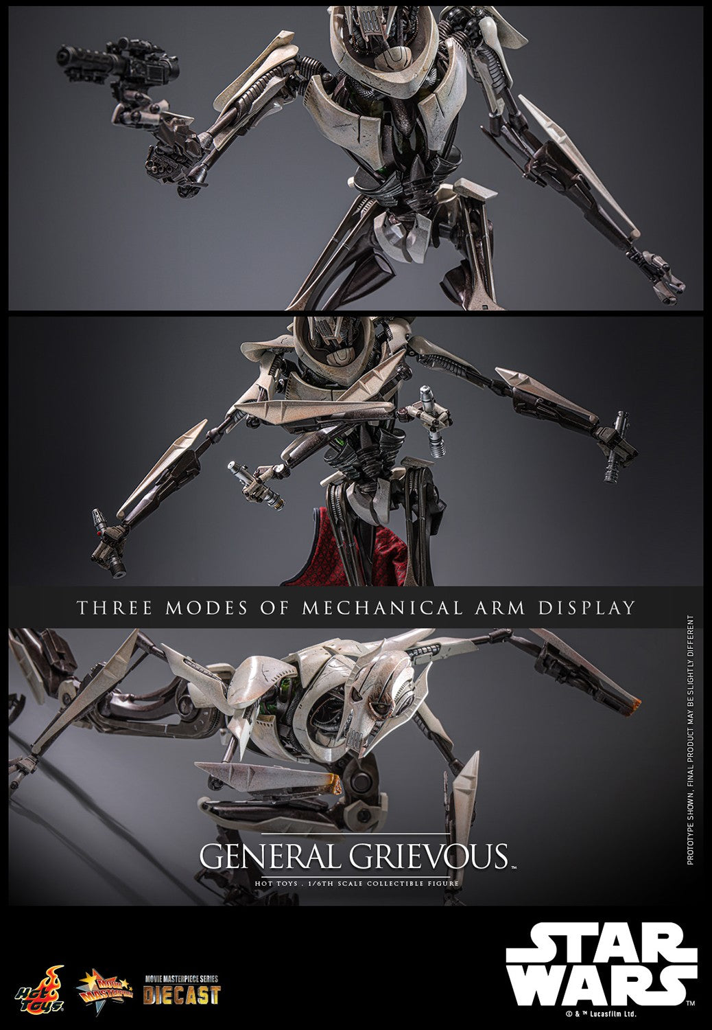 General Grievous Star Wars Sixth Scale Figure