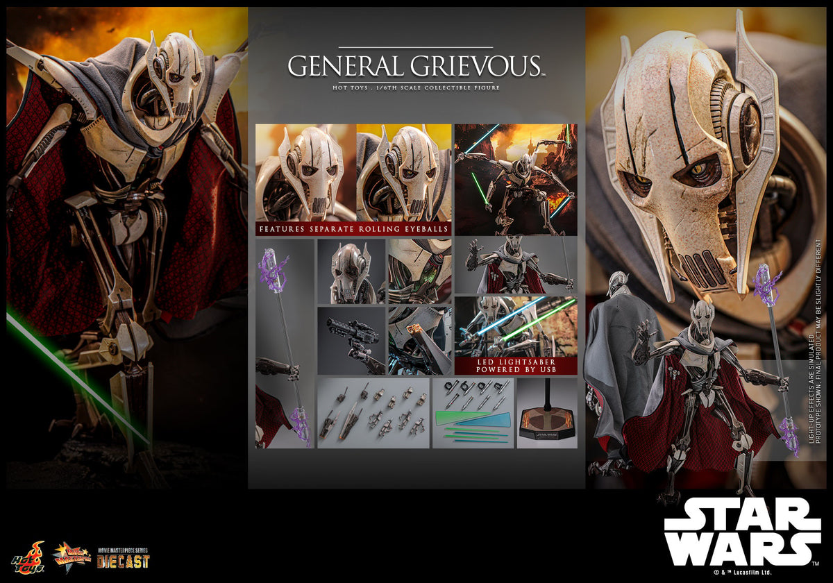General Grievous Star Wars Sixth Scale Figure