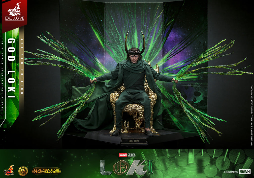 God Loki Marvel Sixth Scale Figure