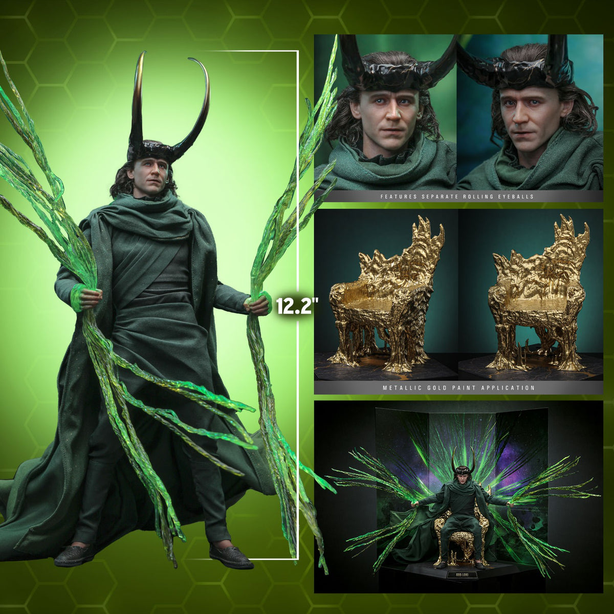 God Loki Marvel Sixth Scale Figure