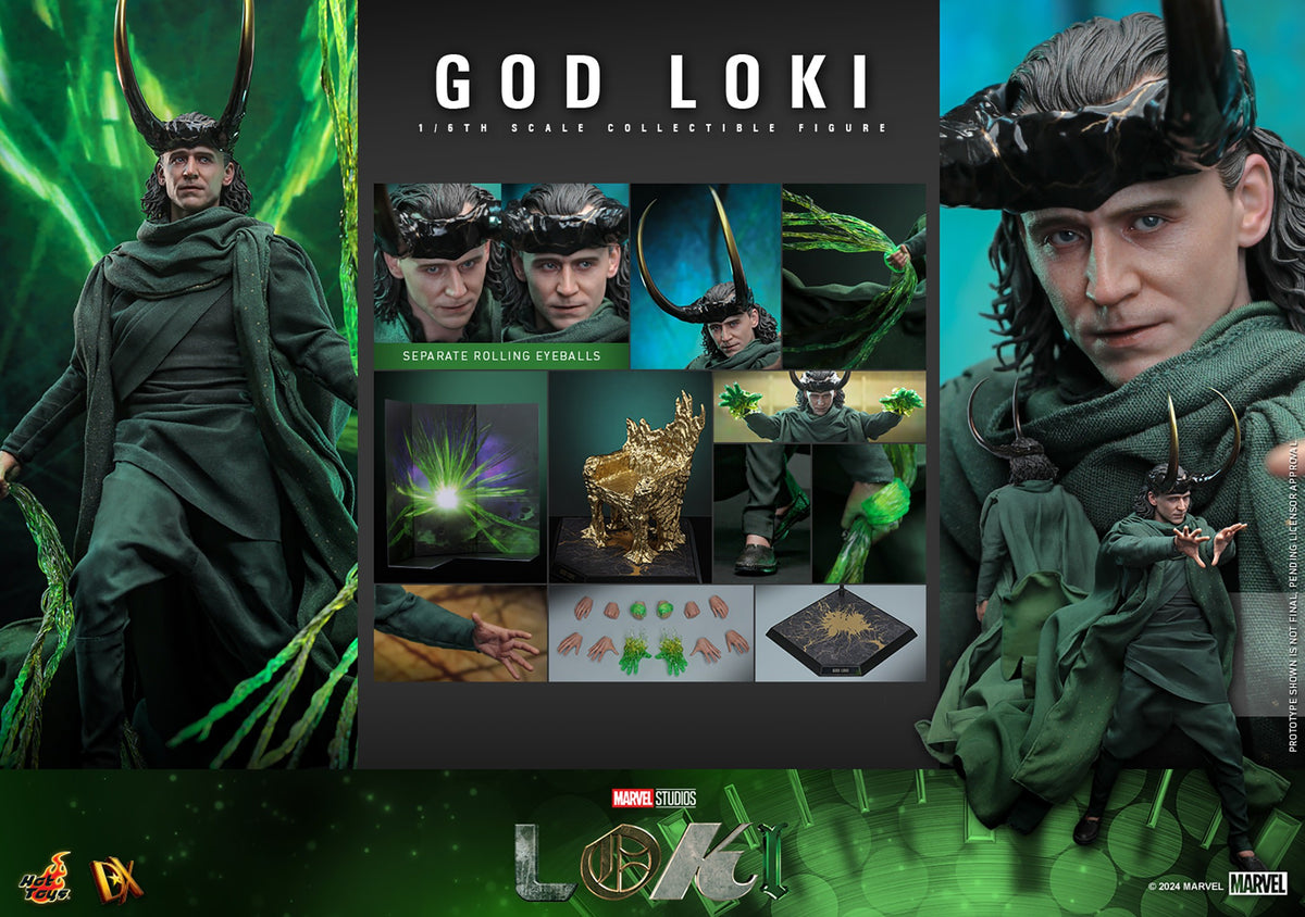 God Loki Marvel Sixth Scale Figure