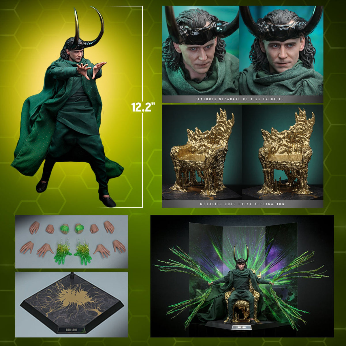 God Loki Marvel Sixth Scale Figure