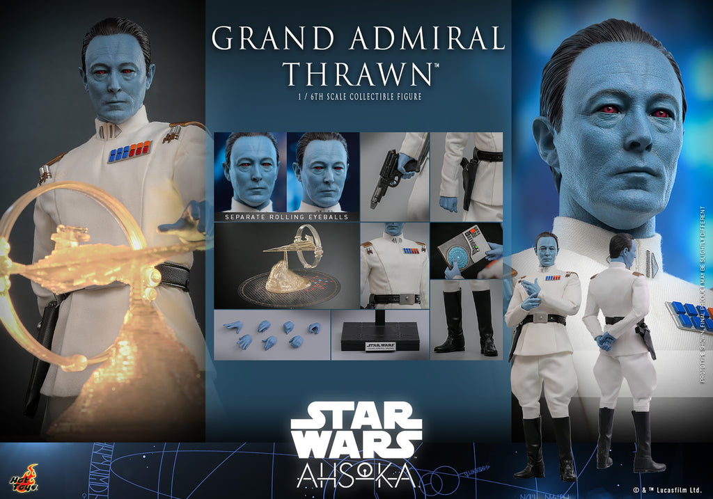 Grand Admiral Thrawn Star Wars Sixth Scale Figure