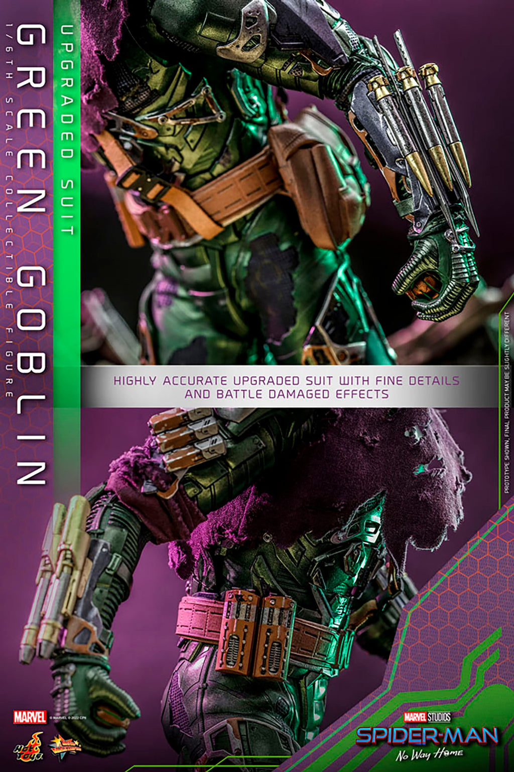 Green Goblin (Upgraded Suit) Marvel Sixth Scale Figure