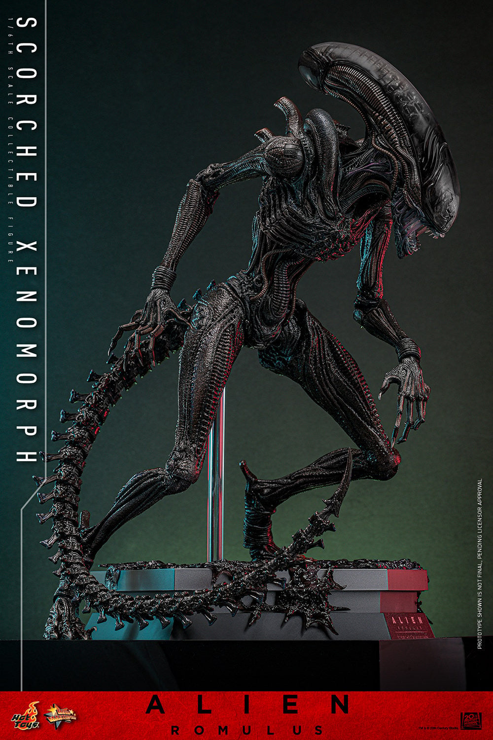 Scorched Xenomorph Alien Sixth Scale Figure