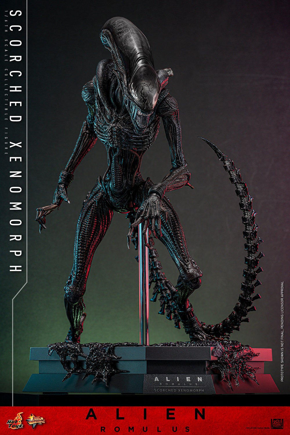 Scorched Xenomorph Alien Sixth Scale Figure