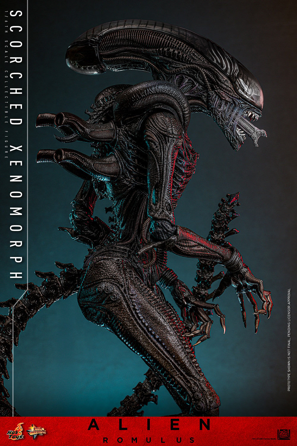 Scorched Xenomorph Alien Sixth Scale Figure