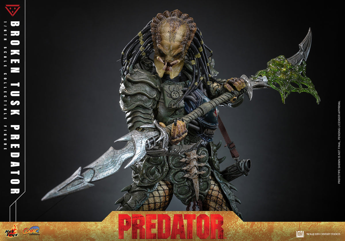Broken Tusk Predator Alien VS Predator Sixth Scale Figure