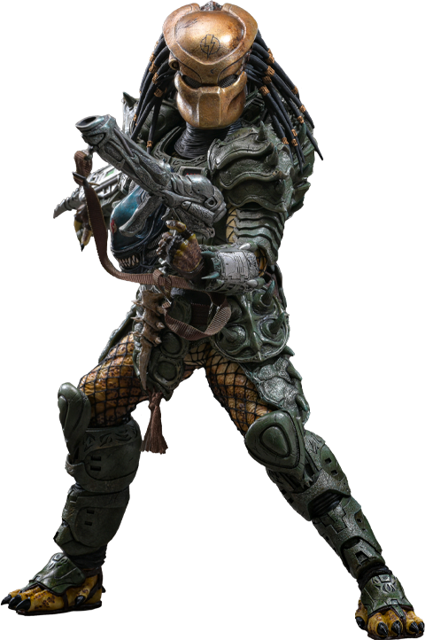 Broken Tusk Predator Alien VS Predator Sixth Scale Figure