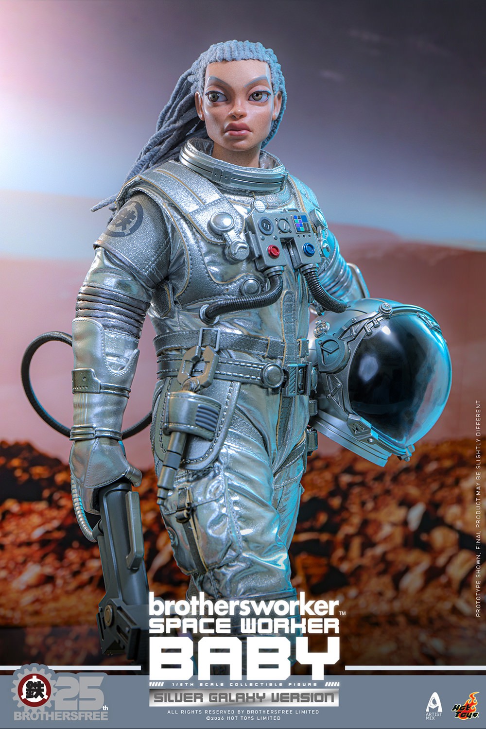Space Worker Baby (Brothersfree 25th Silver Galaxy Version) Sixth Scale Figure