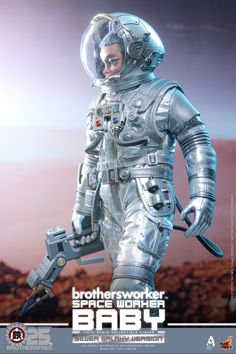 Space Worker Baby (Brothersfree 25th Silver Galaxy Version) Sixth Scale Figure