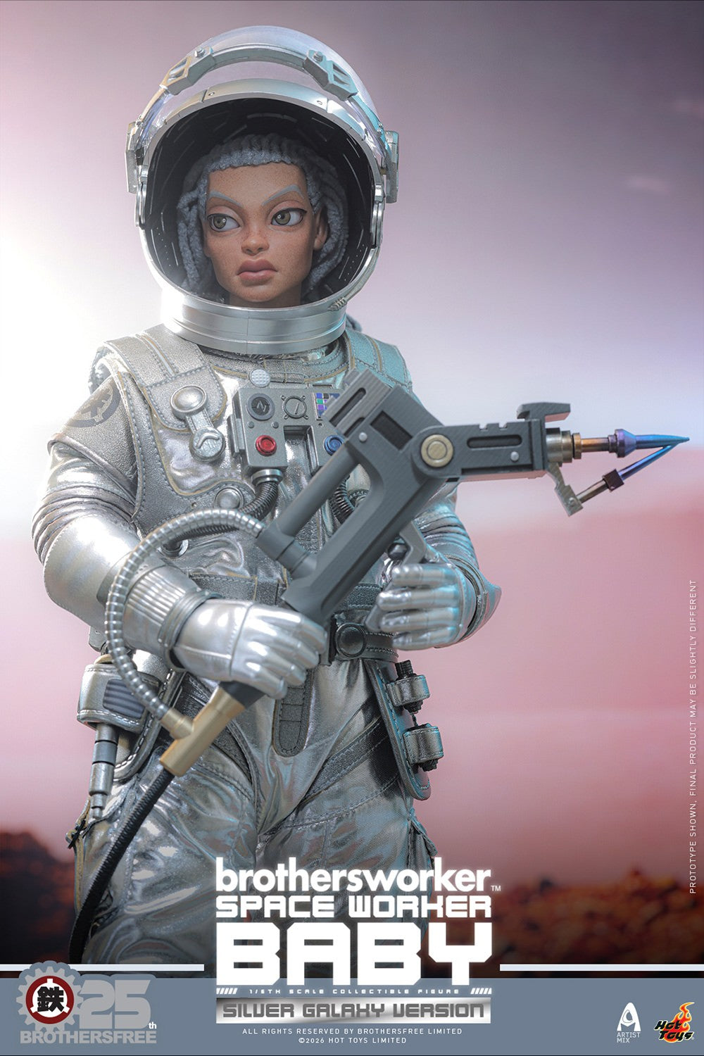 Space Worker Baby (Brothersfree 25th Silver Galaxy Version) Sixth Scale Figure