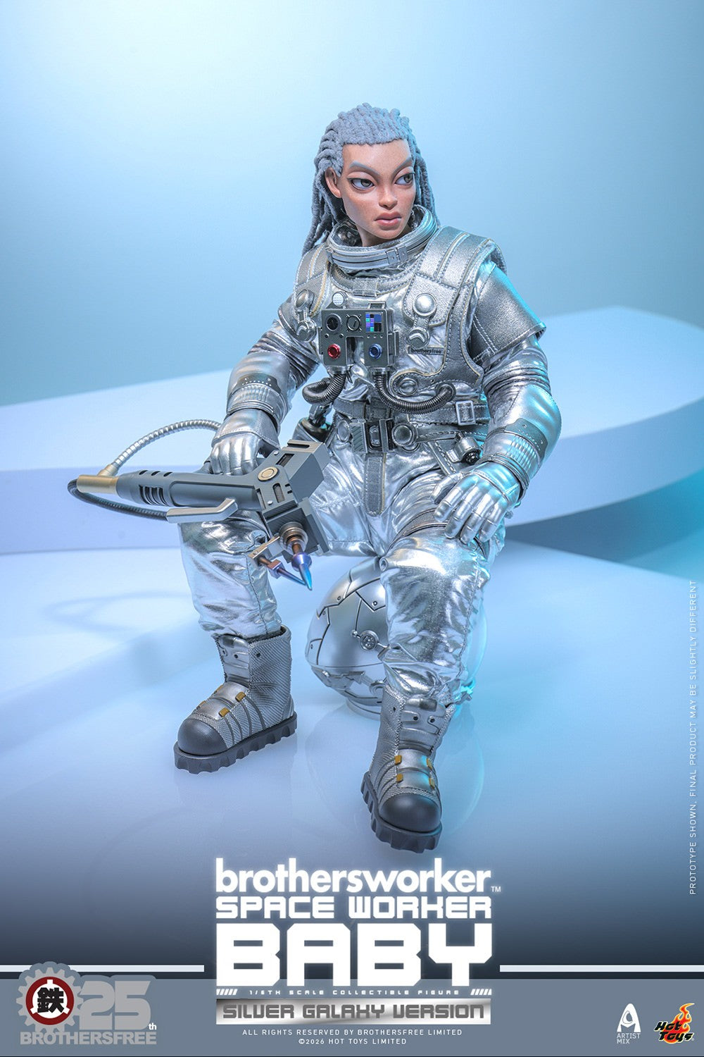 Space Worker Baby (Brothersfree 25th Silver Galaxy Version) Sixth Scale Figure