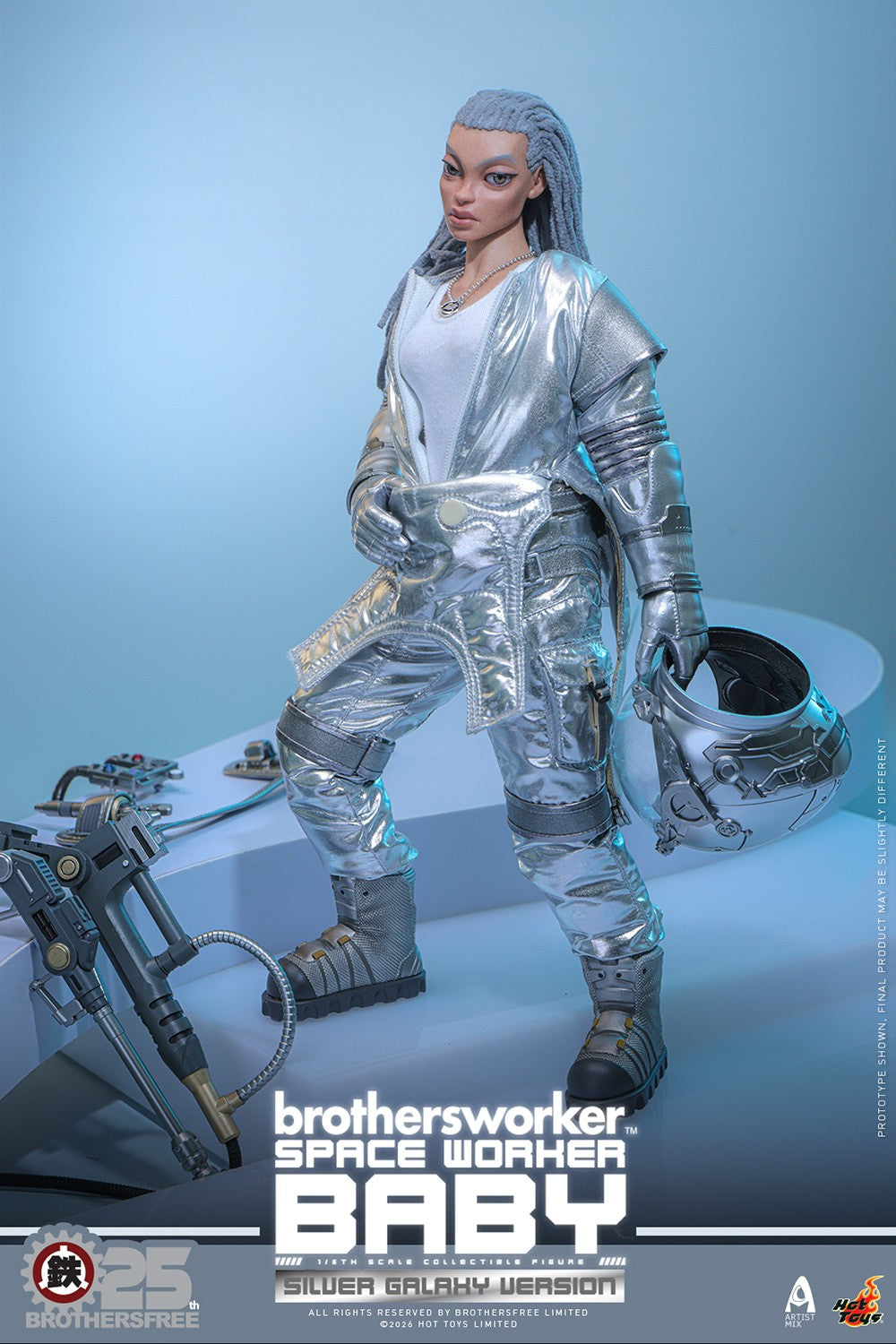 Space Worker Baby (Brothersfree 25th Silver Galaxy Version) Sixth Scale Figure