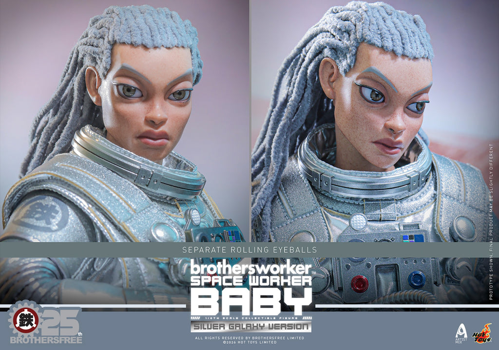 Space Worker Baby (Brothersfree 25th Silver Galaxy Version) Sixth Scale Figure