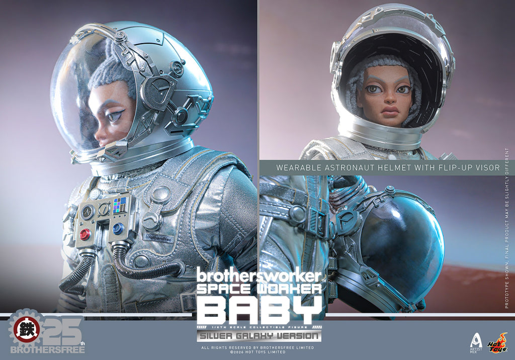 Space Worker Baby (Brothersfree 25th Silver Galaxy Version) Sixth Scale Figure