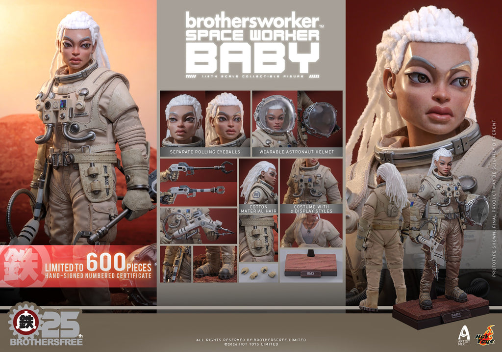 Space Worker Baby (Brothersfree 25th Version) Sixth Scale Figure
