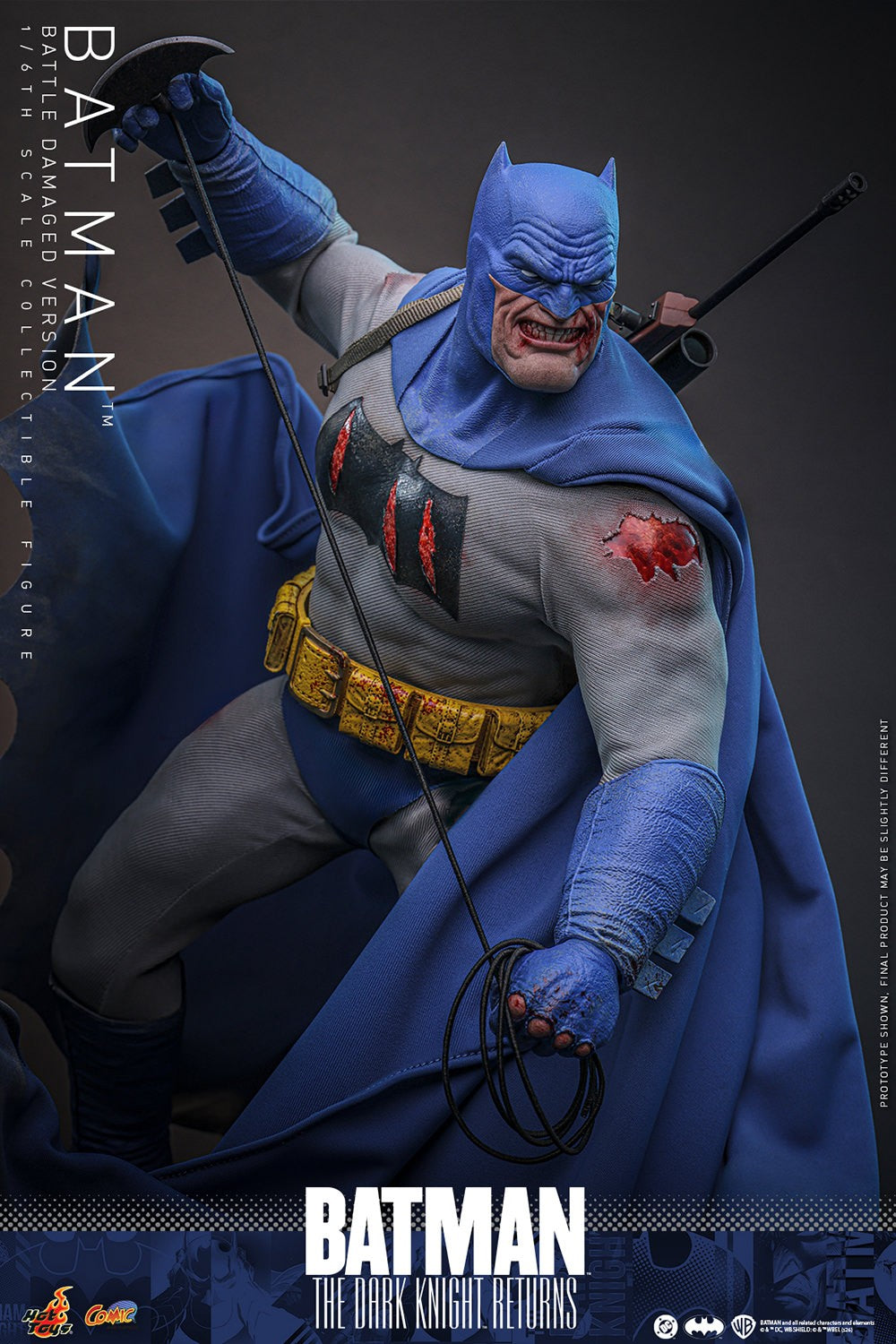 Batman (Battle Damaged Version) DC Sixth Scale Figure