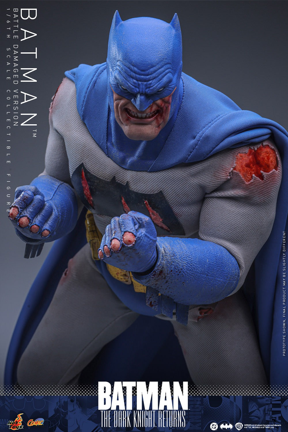 Batman (Battle Damaged Version) DC Sixth Scale Figure