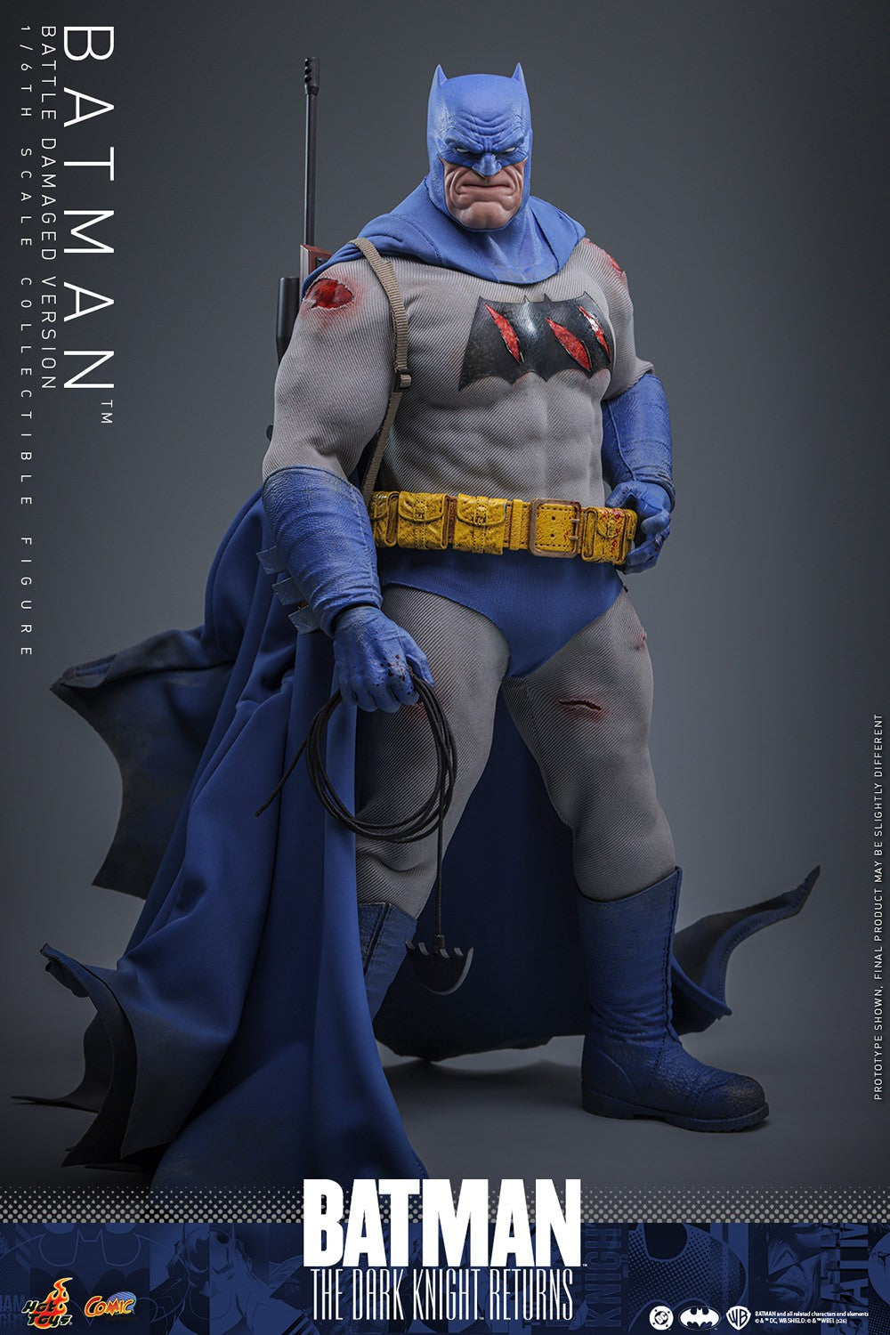 Batman (Battle Damaged Version) DC Sixth Scale Figure