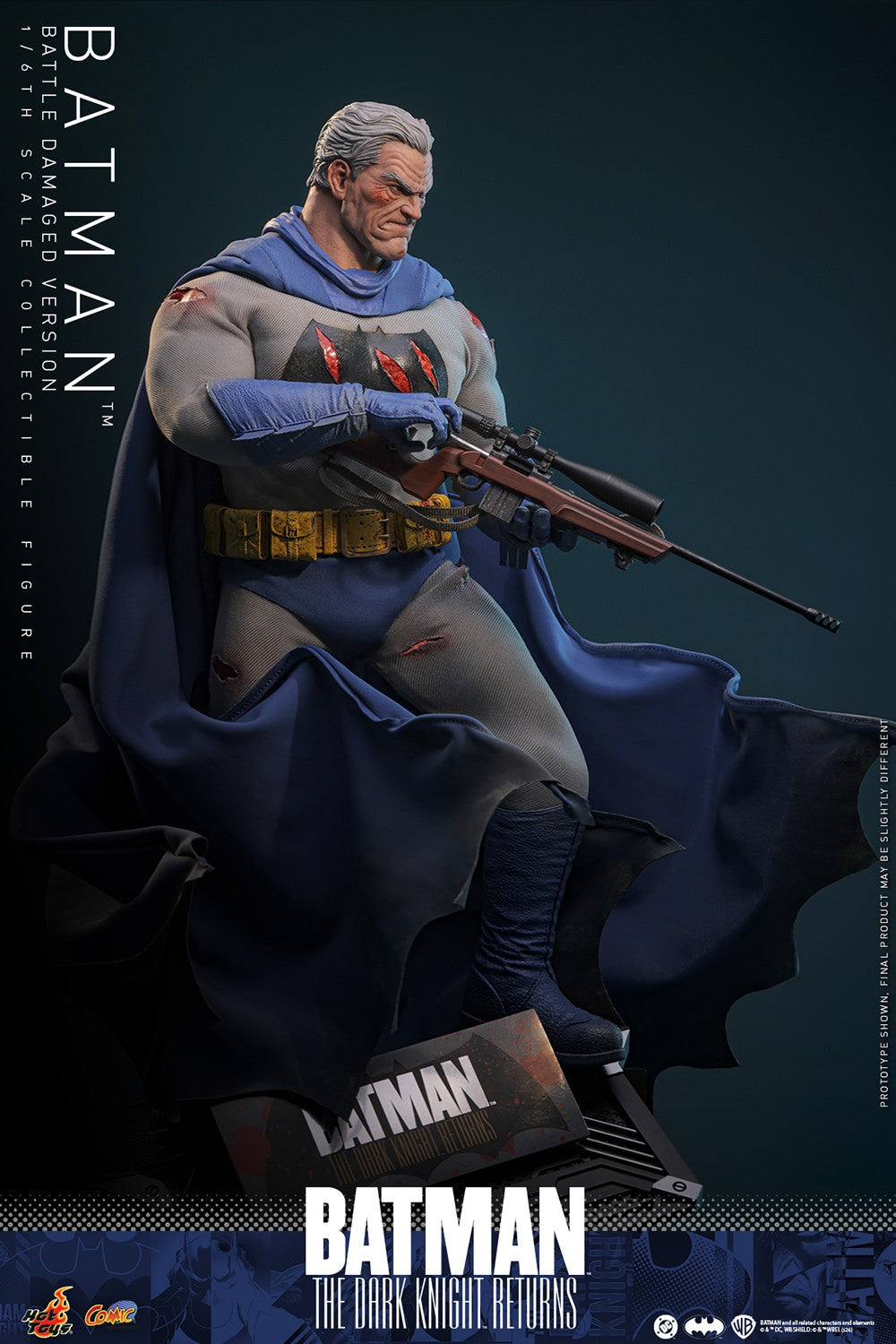 Batman (Battle Damaged Version) DC Sixth Scale Figure