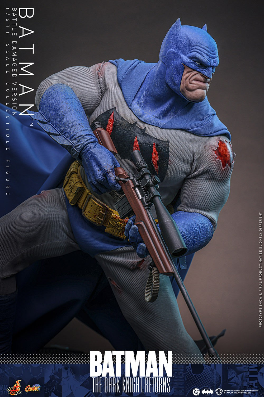 Batman (Battle Damaged Version) DC Sixth Scale Figure
