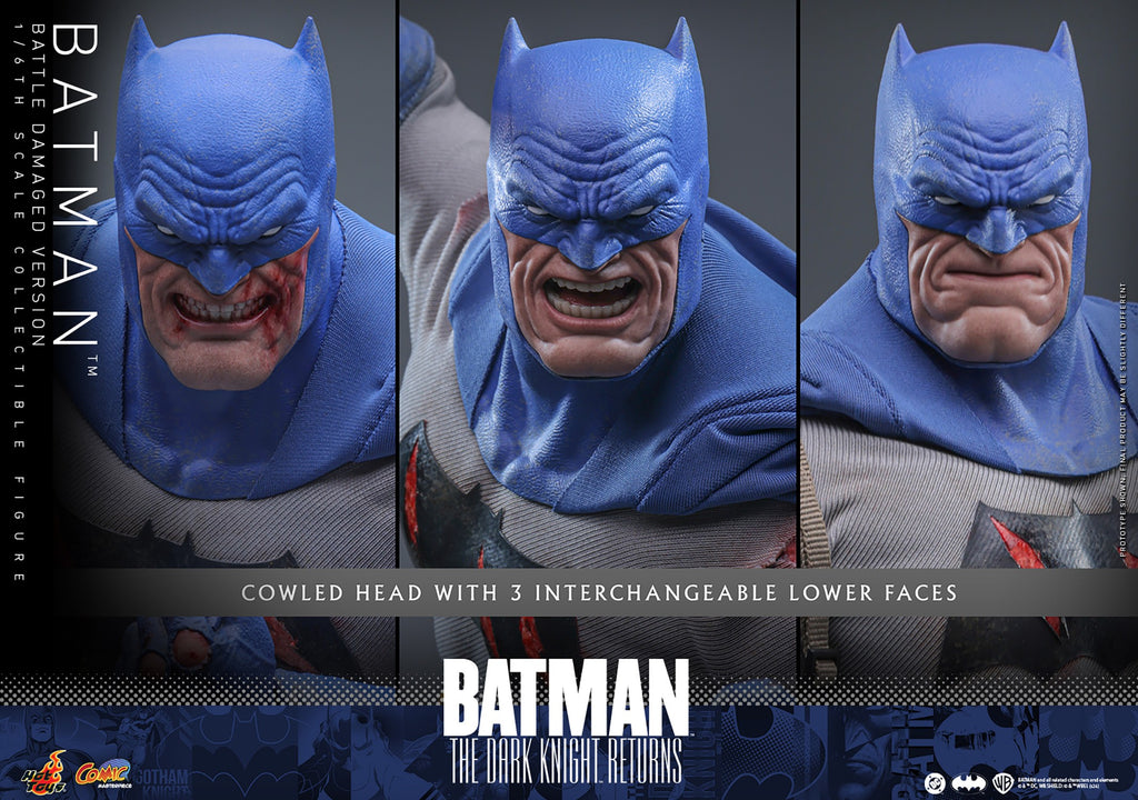 Batman (Battle Damaged Version) DC Sixth Scale Figure