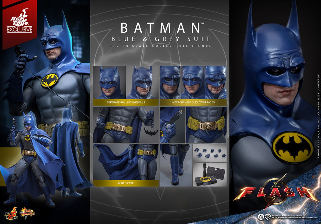 Batman (Blue & Grey Suit) DC Sixth Scale Figure