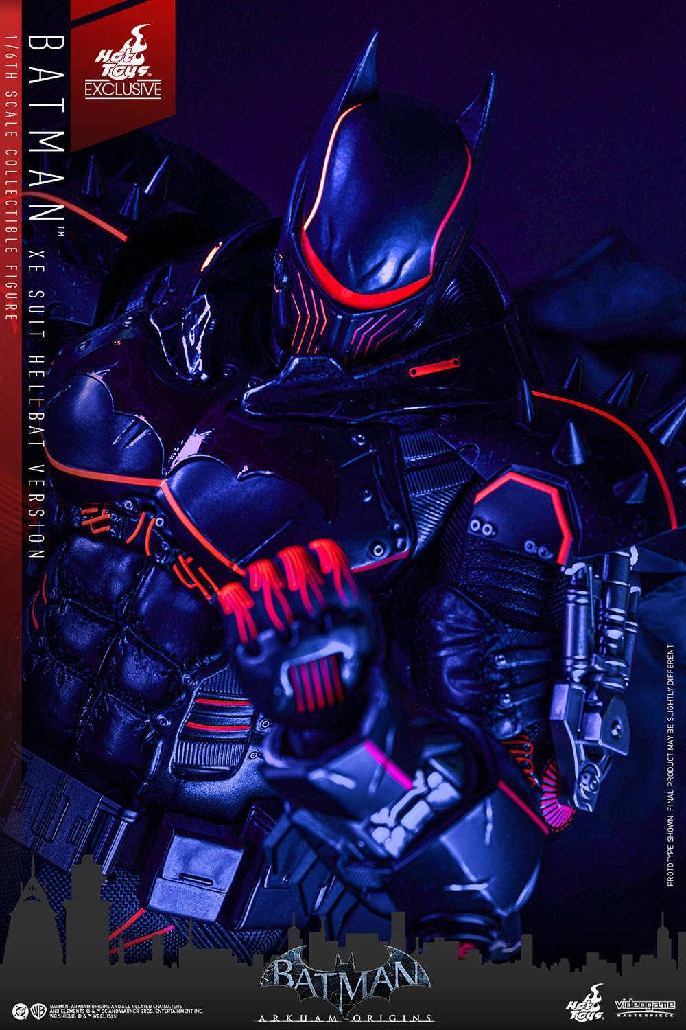 Batman (XE Suit Hellbat Version) DC Sixth Scale Figure