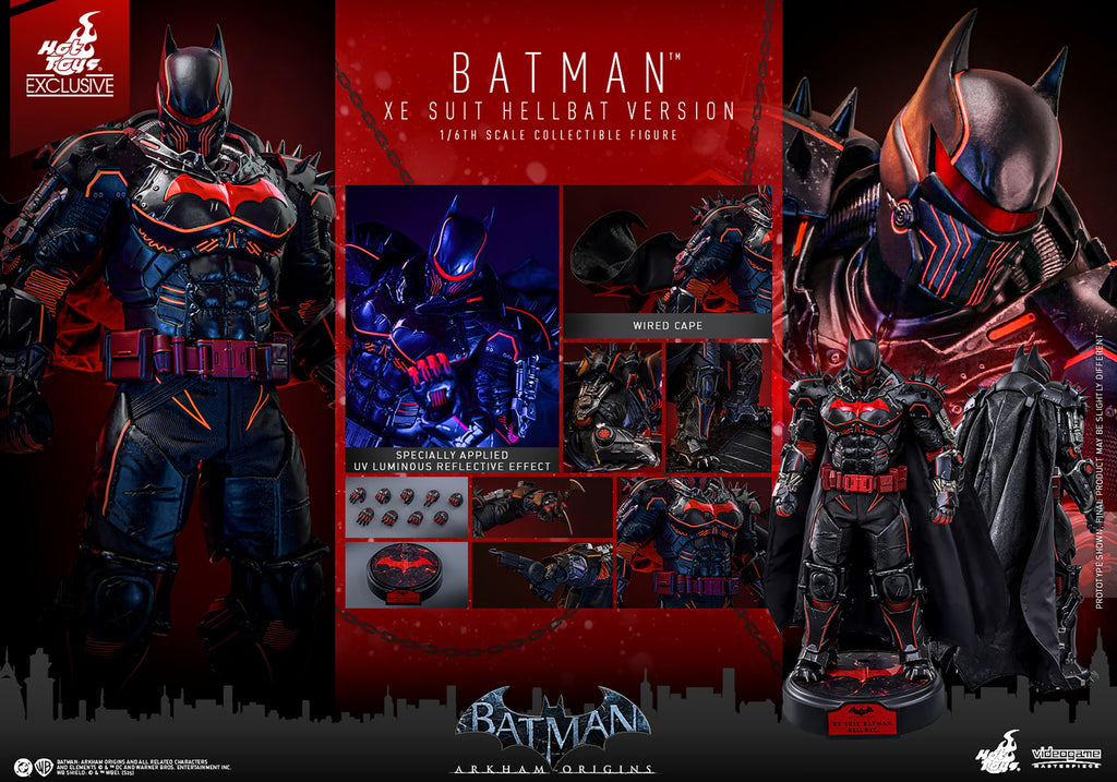 Batman (XE Suit Hellbat Version) DC Sixth Scale Figure