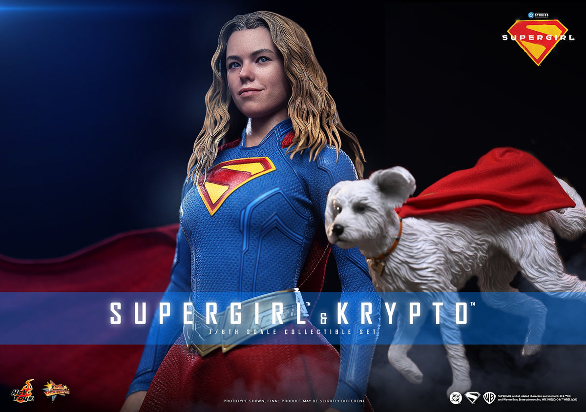 Supergirl & Krypto DC Sixth Scale Figure Set