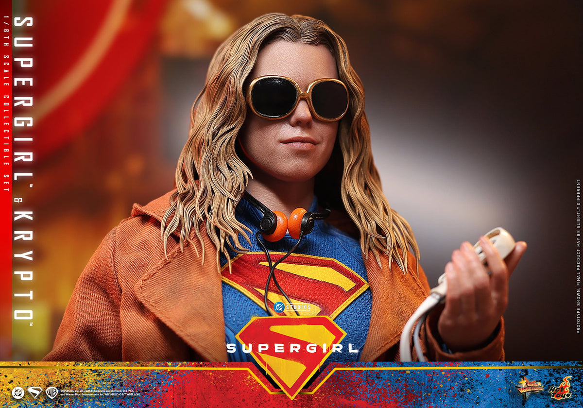 Supergirl & Krypto DC Sixth Scale Figure Set