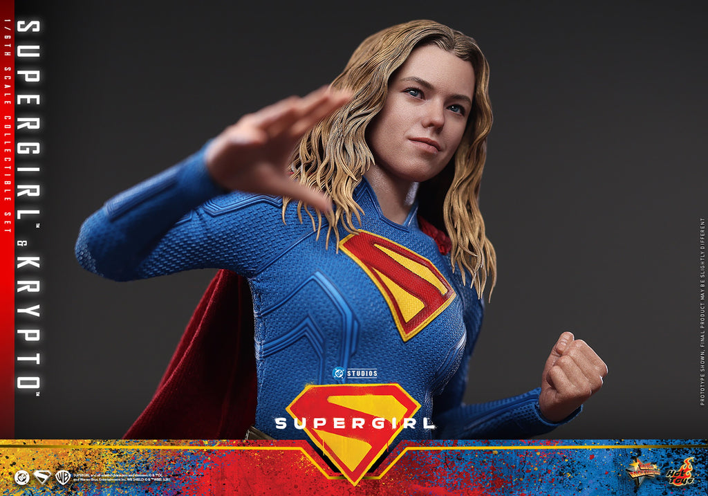 Supergirl & Krypto DC Sixth Scale Figure Set