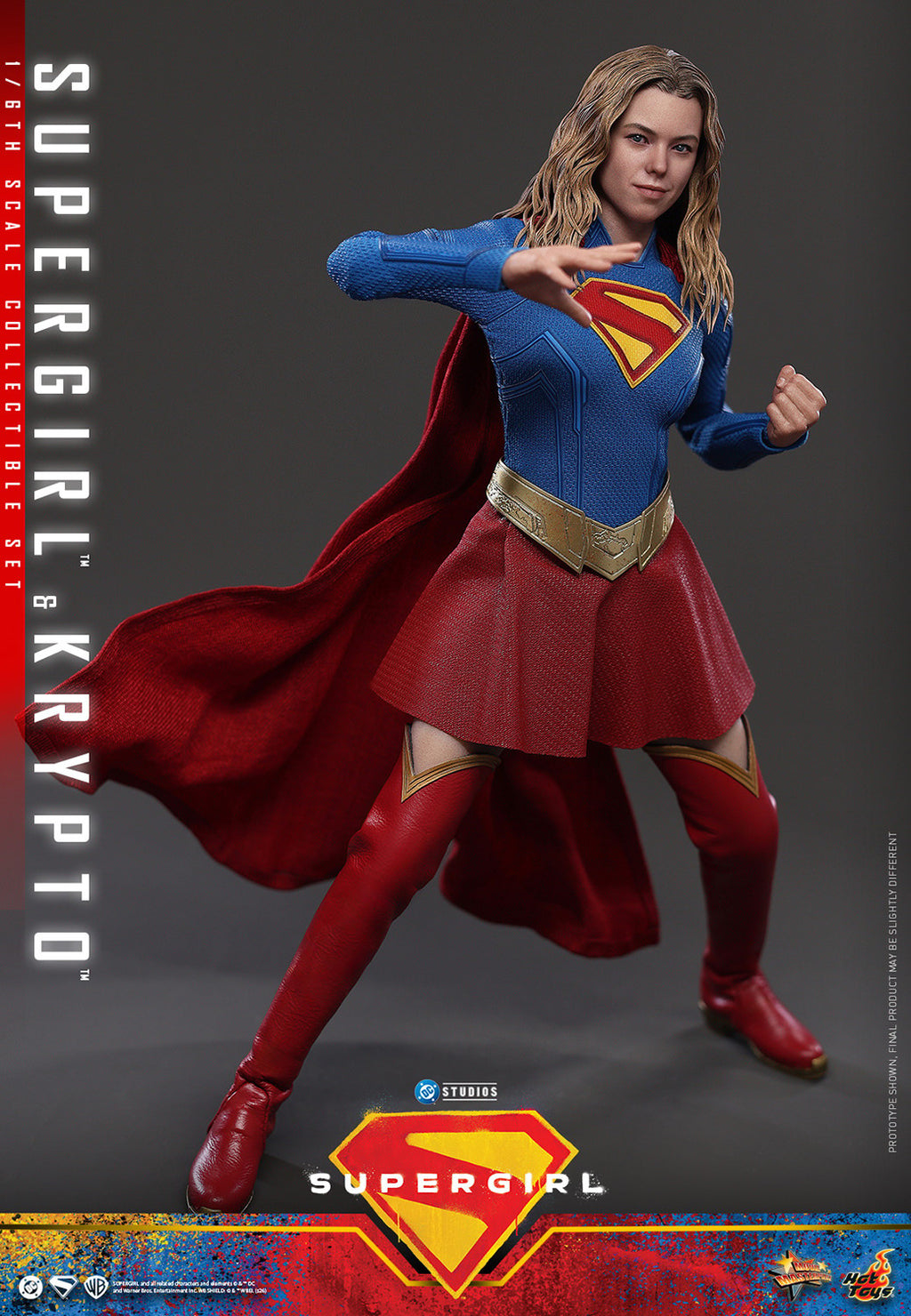 Supergirl & Krypto DC Sixth Scale Figure Set