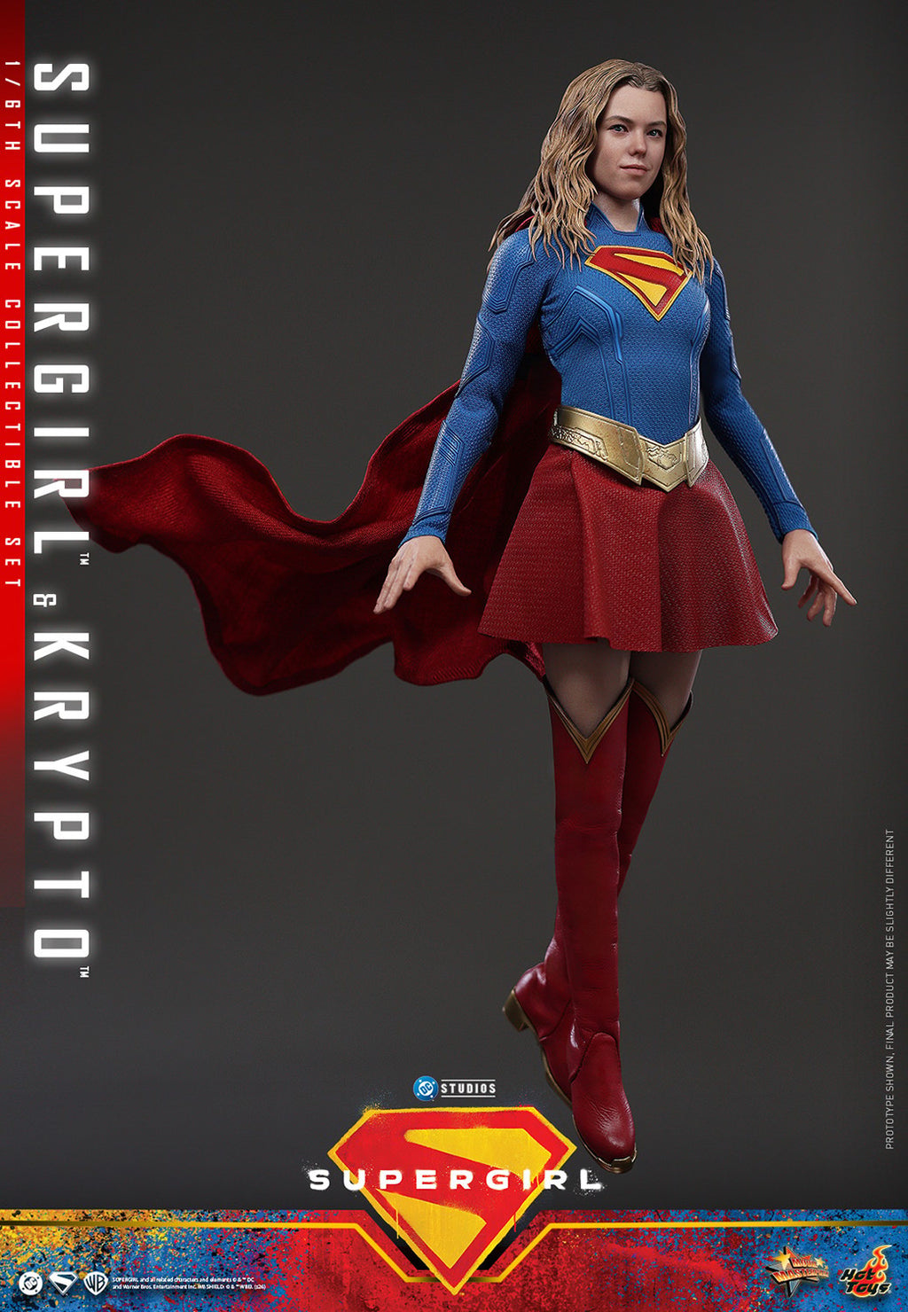 Supergirl & Krypto DC Sixth Scale Figure Set