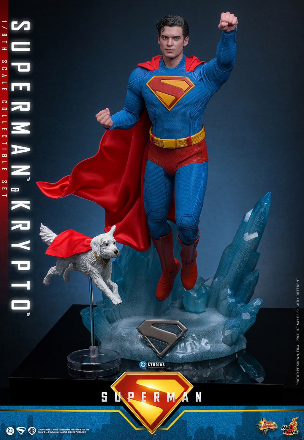 Superman & Krypto DC Sixth Scale Figure Set