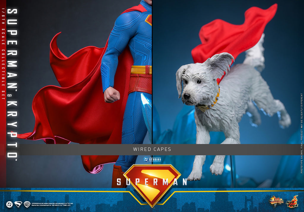 Superman & Krypto DC Sixth Scale Figure Set