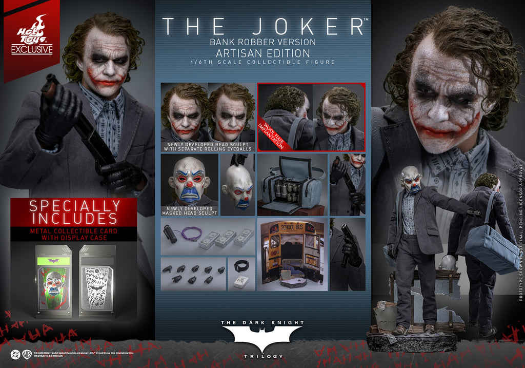 The Joker (Bank Robber Version) DC Sixth Scale Figure